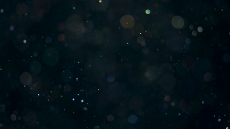 elegante, detallado y delicioso bokeh y partículas visuales con poca profundidad de campo bajo el agua
