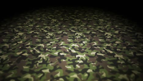 green camouflage pattern background. military uniform concept. abstract line and wave texture. loop animation.