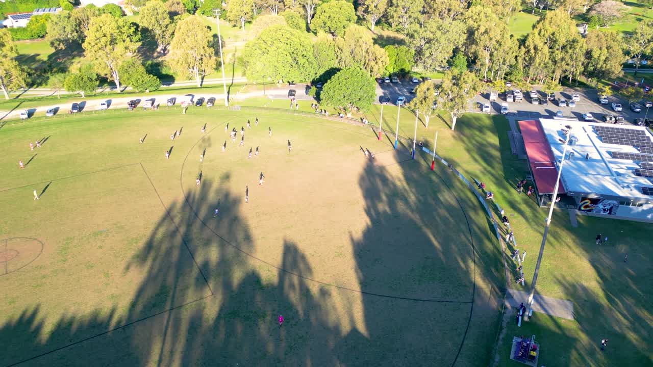 Players on the ground at Kedron AFL club