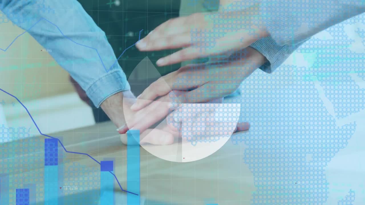 다양한 사업가들의 손에 금융 데이터 처리의 활성화