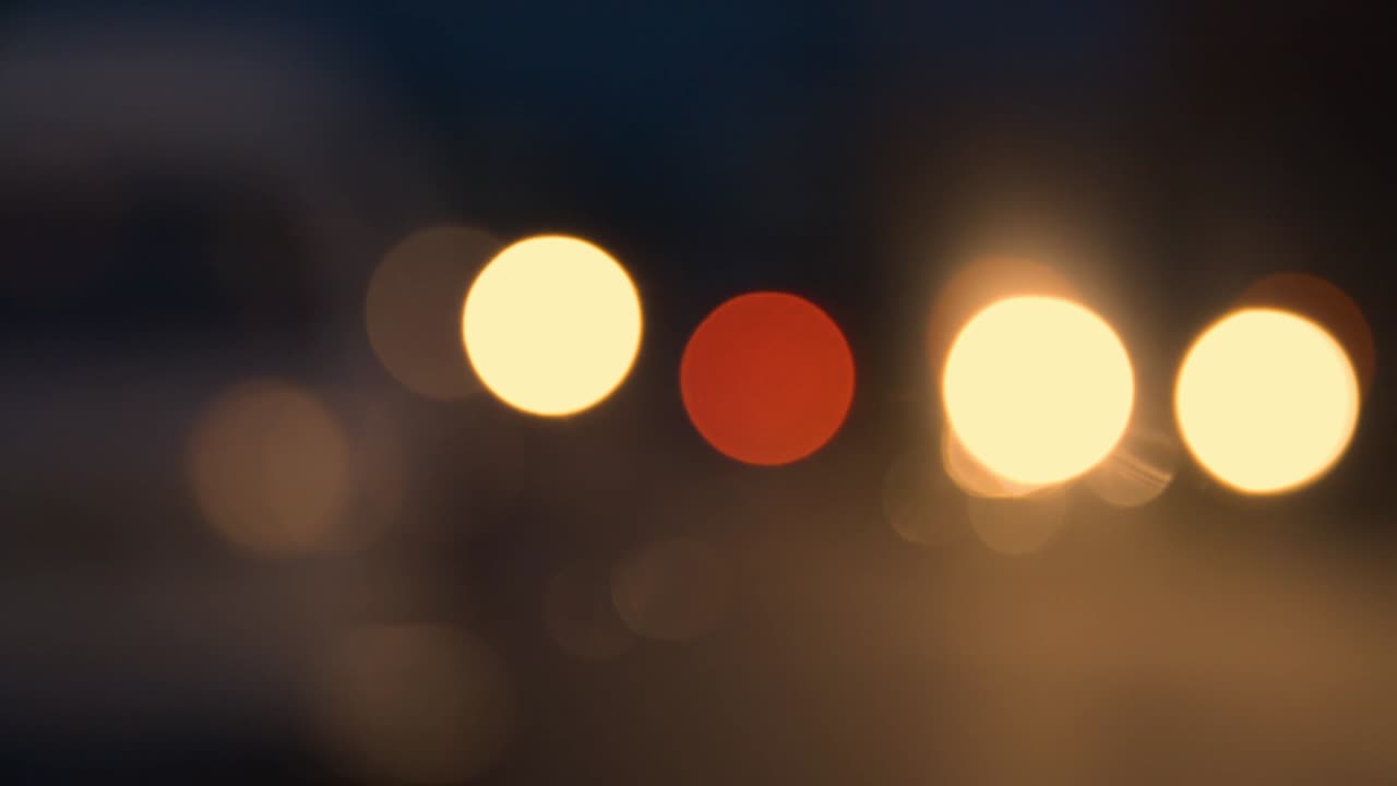 out of focus traffic lights bokeh , purposely did it out of focus