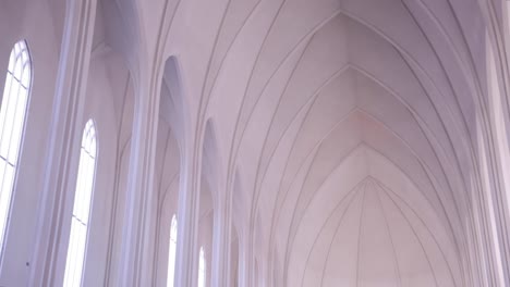 hallgrimskirkja church and national shrine in reykjavik iceland