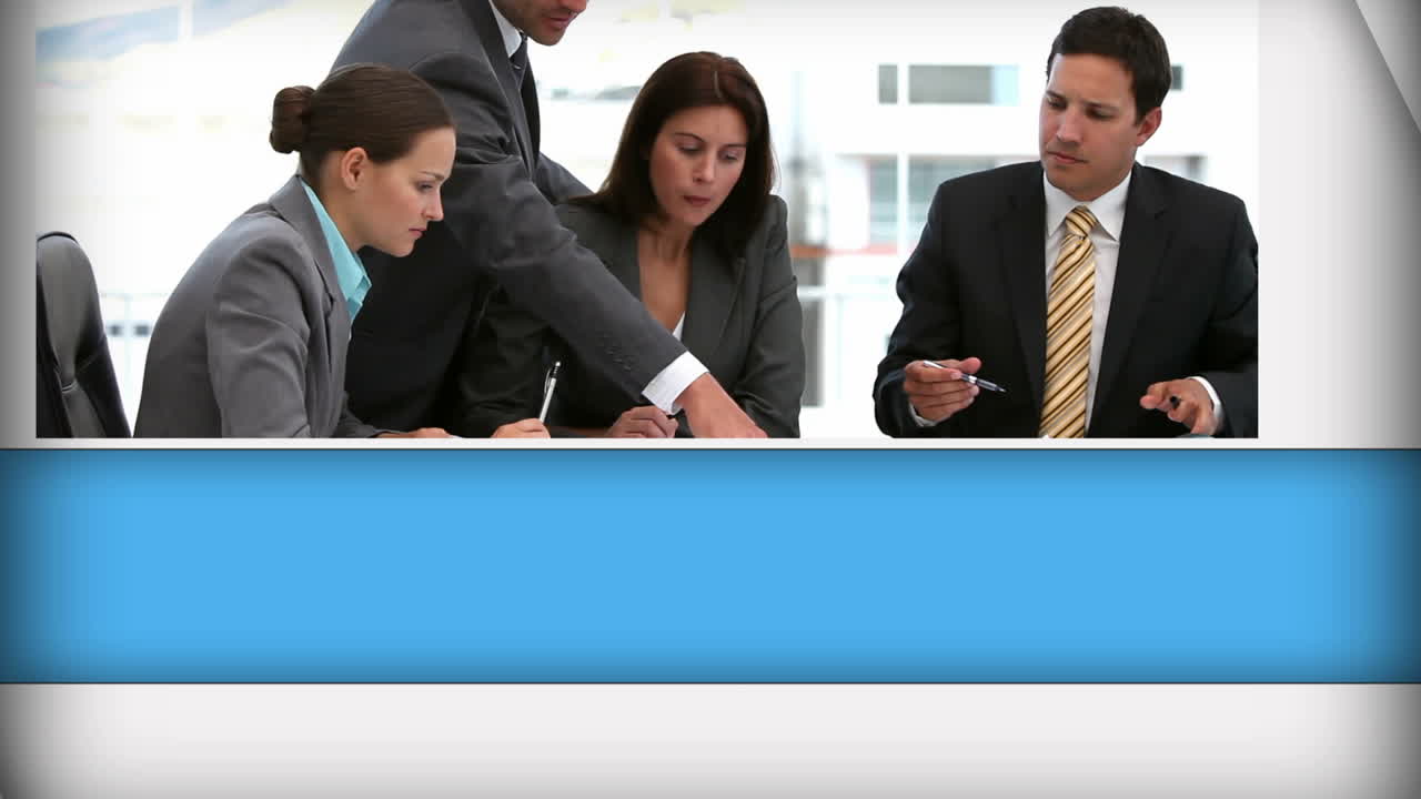 clips cortos de personas de negocios en reuniones