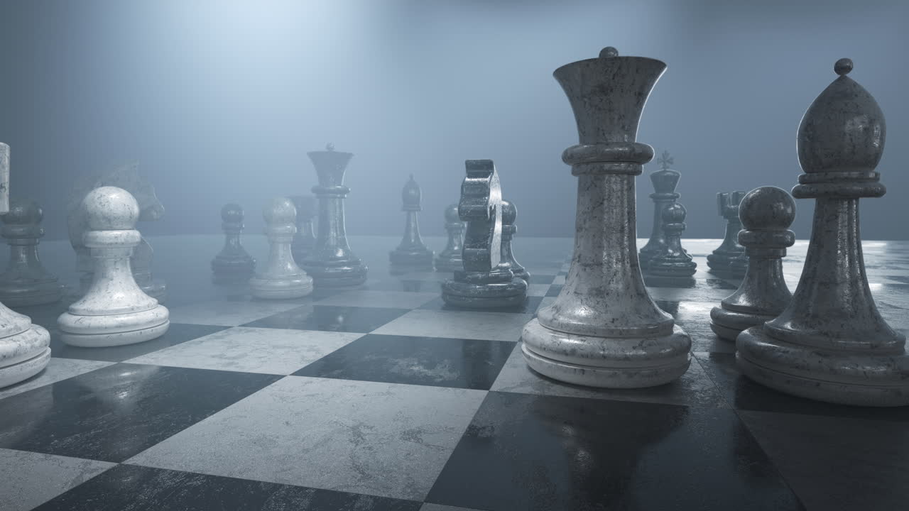 Nebbia misteriosa su scacchiera