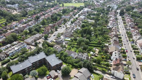 Loughton-Essex-High-Street-4k-Tomas-Aéreas-Pov-4k