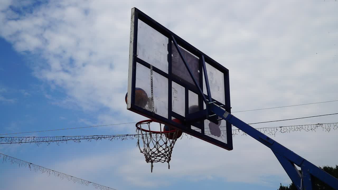 Streetball. Rallentatore