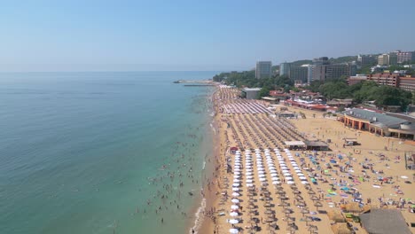 4K-Cinematic-Drone-footage-at-Golden-Sands-in-Bulgaria