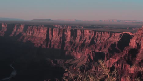 Gran-Cañón-Al-Atardecer-En-Arizona,-Estados-Unidos