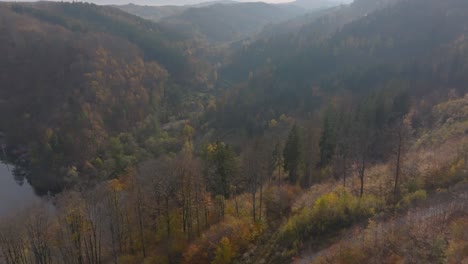 Montañas-En-Walbrzychu,-Polonia-De-Baja-Silesia.