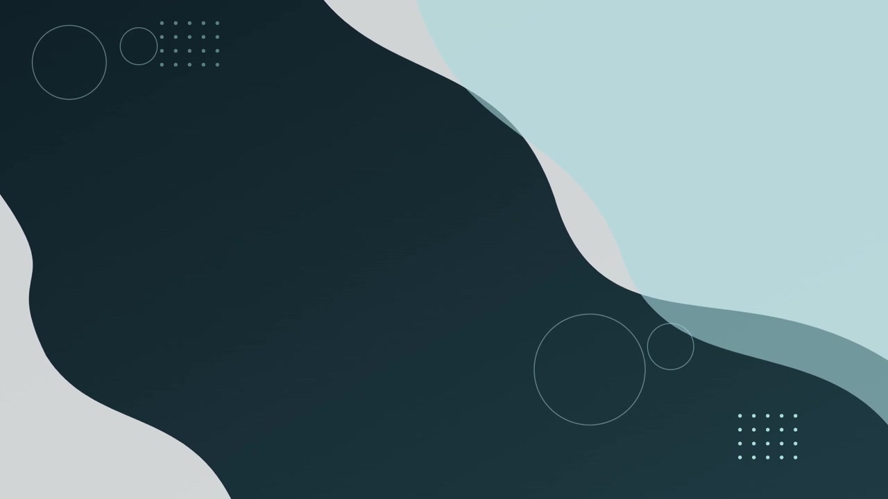 Abstract Motion Background with Fluid Shapes and Geometric Elements