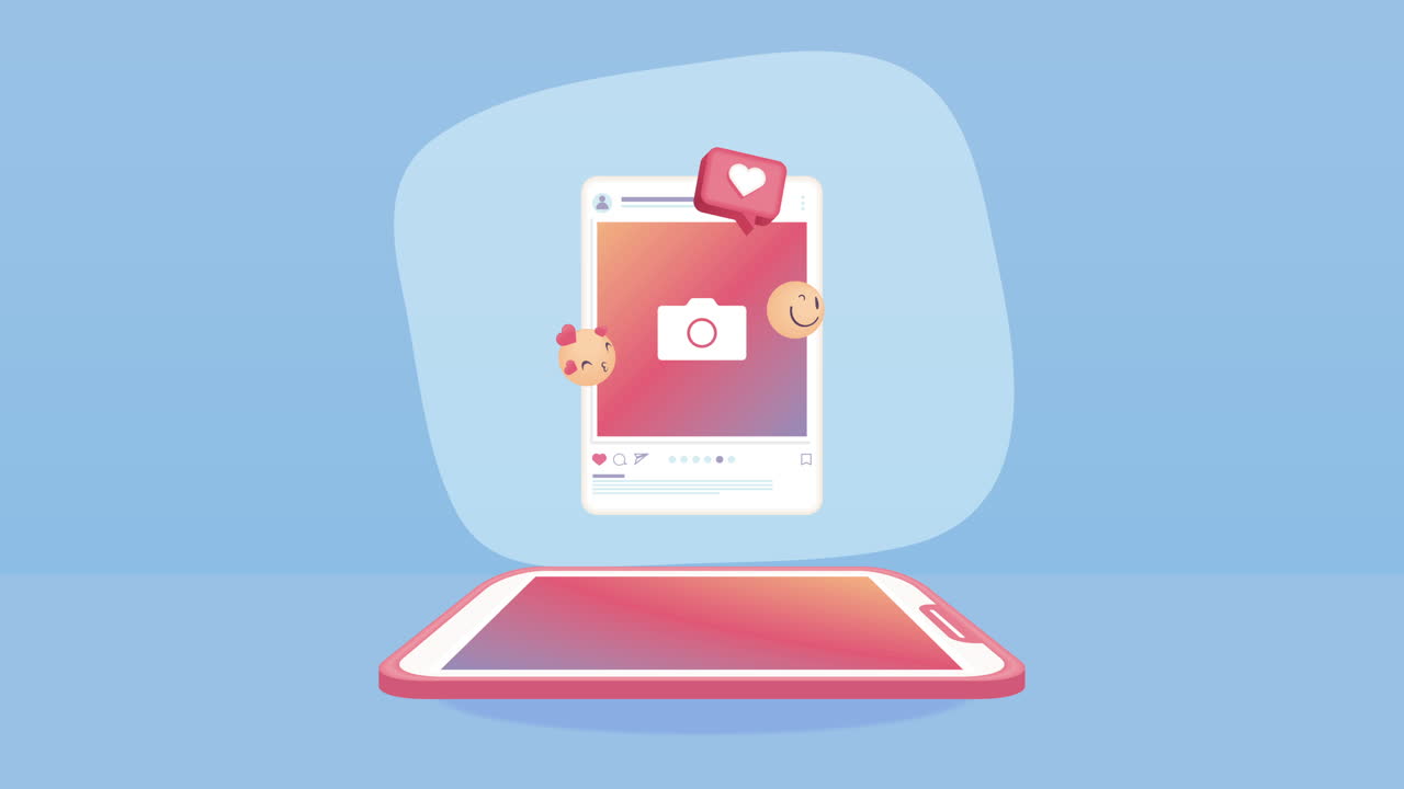 스마트폰의 소셜 미디어 기술