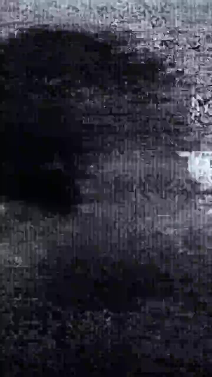 Abstract Digital Glitch and TV Static Noise