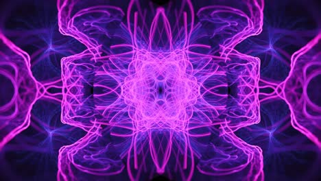 Hypnotische,-Komplizierte,-Fließende-Geometrische-Mandalamuster,-Fraktale-Abstrakte-Ekstase,-Endlosschleife-Des-Spirituellen-Erwachensenergieflusses,-Visuelle-Beats,-Fantasiewirbel