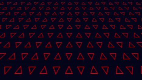 Sich-Wiederholender-Futuristischer-Hintergrund-Aus-Roten-Dreiecken-Und-Linien:-Vollständig-Wiederholbar