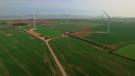 Lissett-Flugplatz-Windpark-Yorkshire,-England