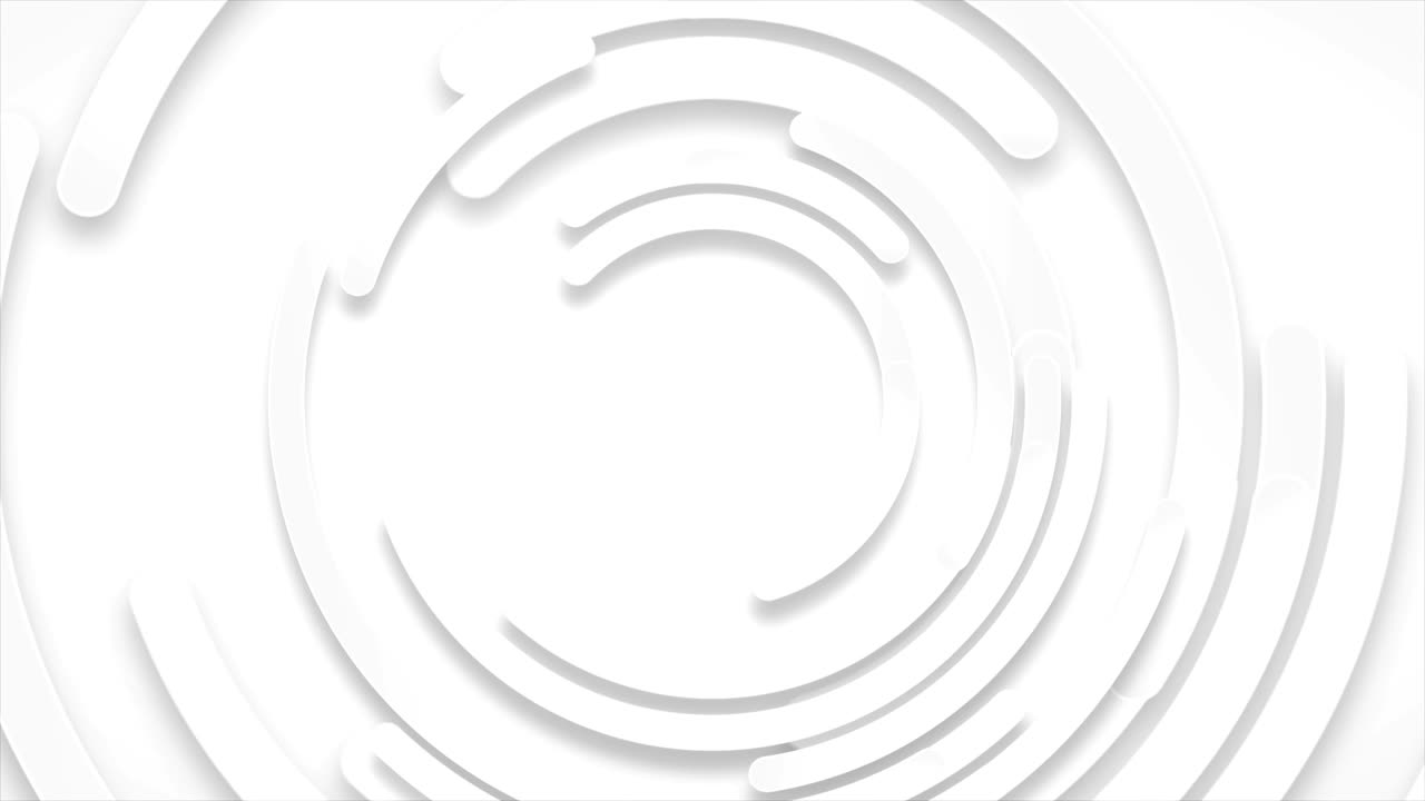 papel blanco rayas circulares fondo de movimiento de tecnología abstracta
