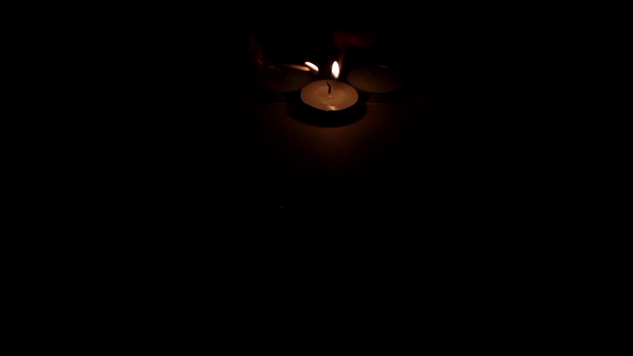 Candele d'Amore Cuore Che Brucia Insieme.