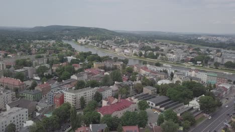 Edificios-De-Polonia-En-La-Ciudad-De-Cracovia