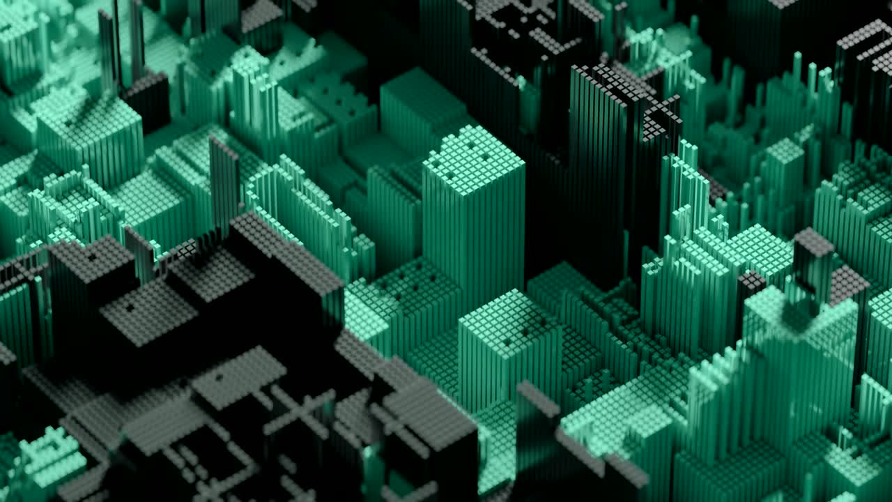 el fondo de la tecnología abstracta de 4k.