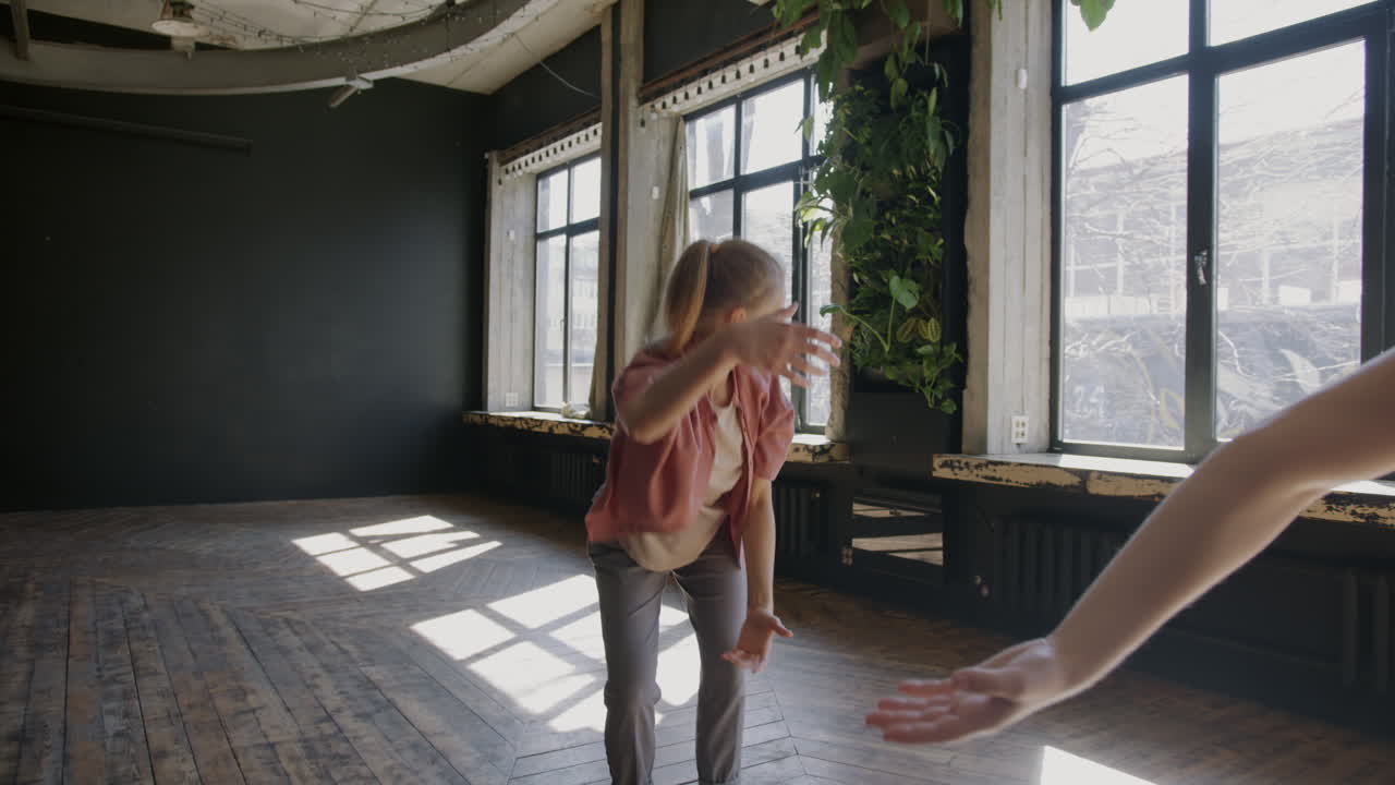 Dance Class in a Studio