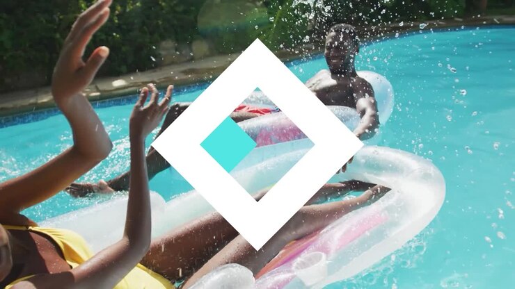 Summer Pool Party with Friends