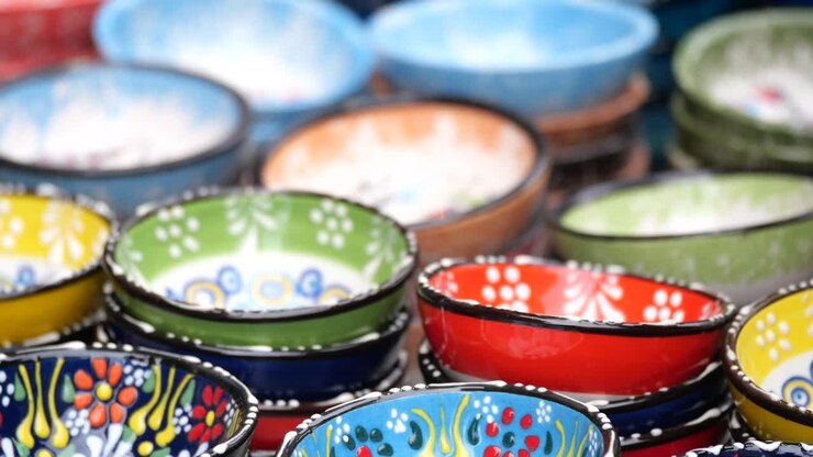 Colorful Turkish Ceramic Bowls