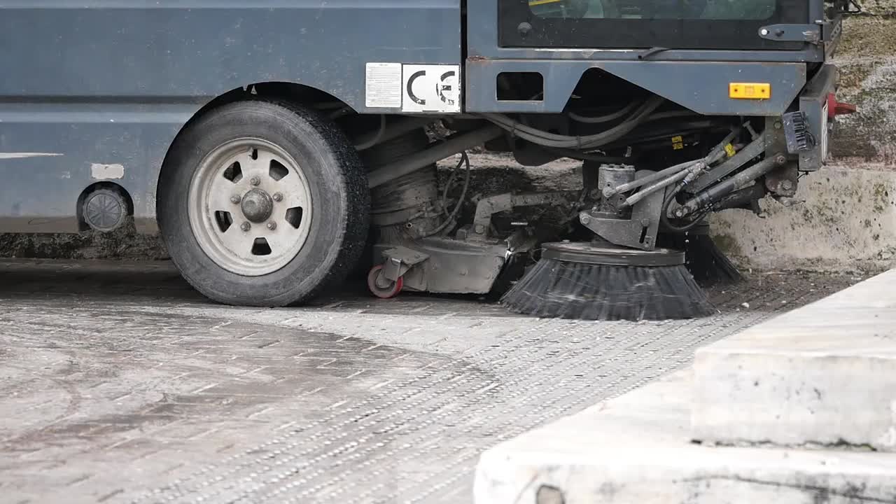 길거리 청소기, 자갈 돌 청소기