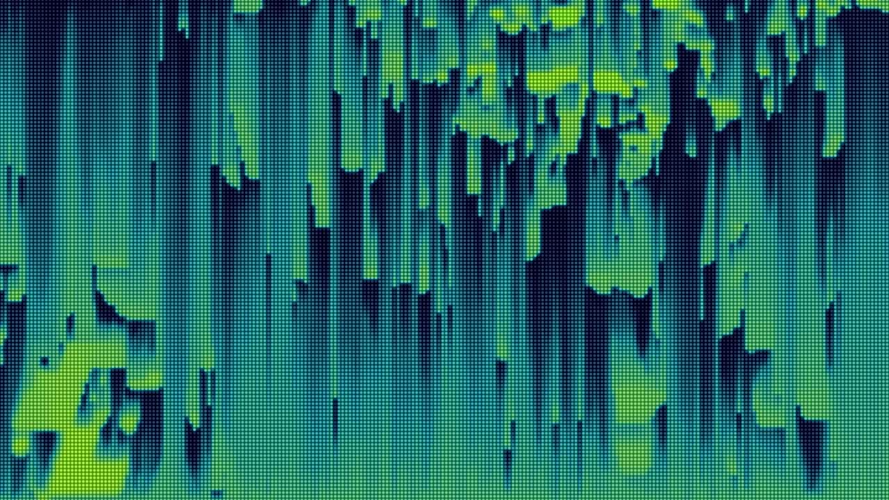 el fondo de la tecnología de fallos abstractos de 4k.