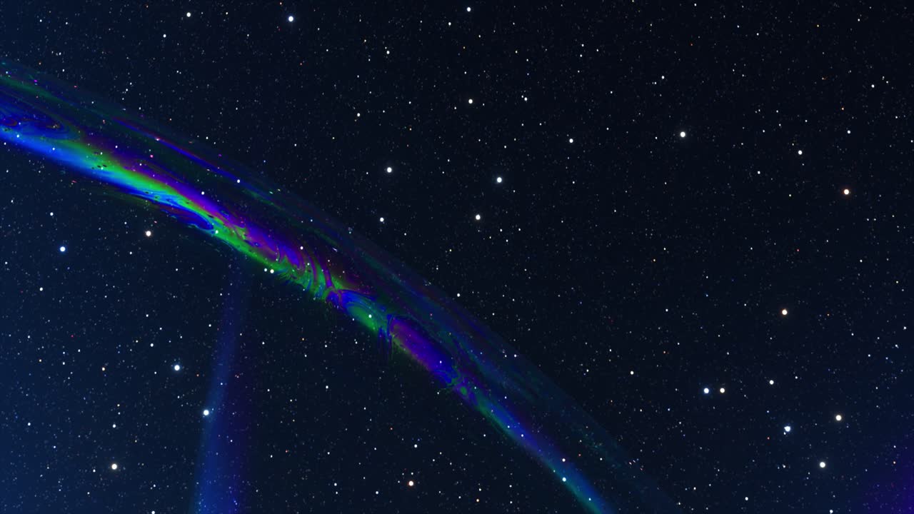 추상적인 우주 성운