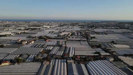 agricultura de invernadero en la ciudad