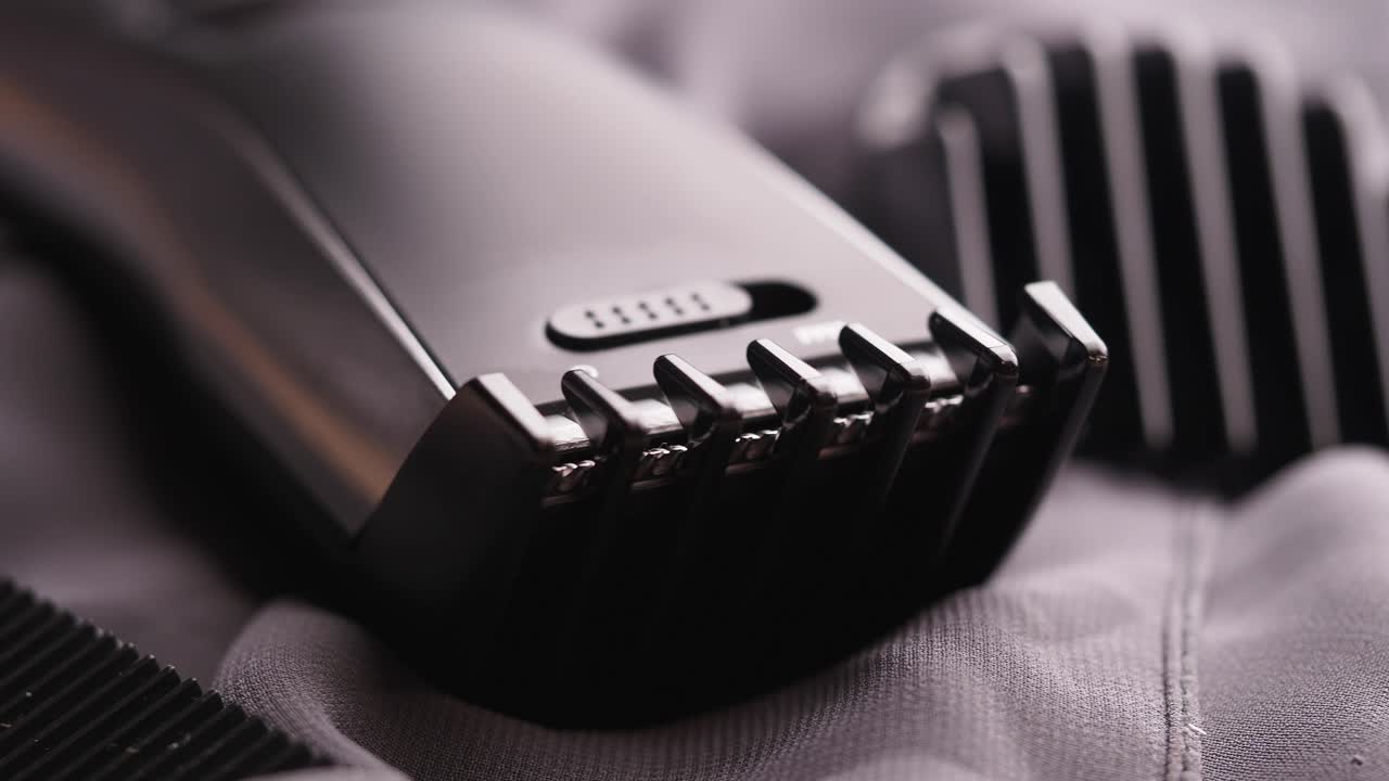 Close-up of a hair clipper