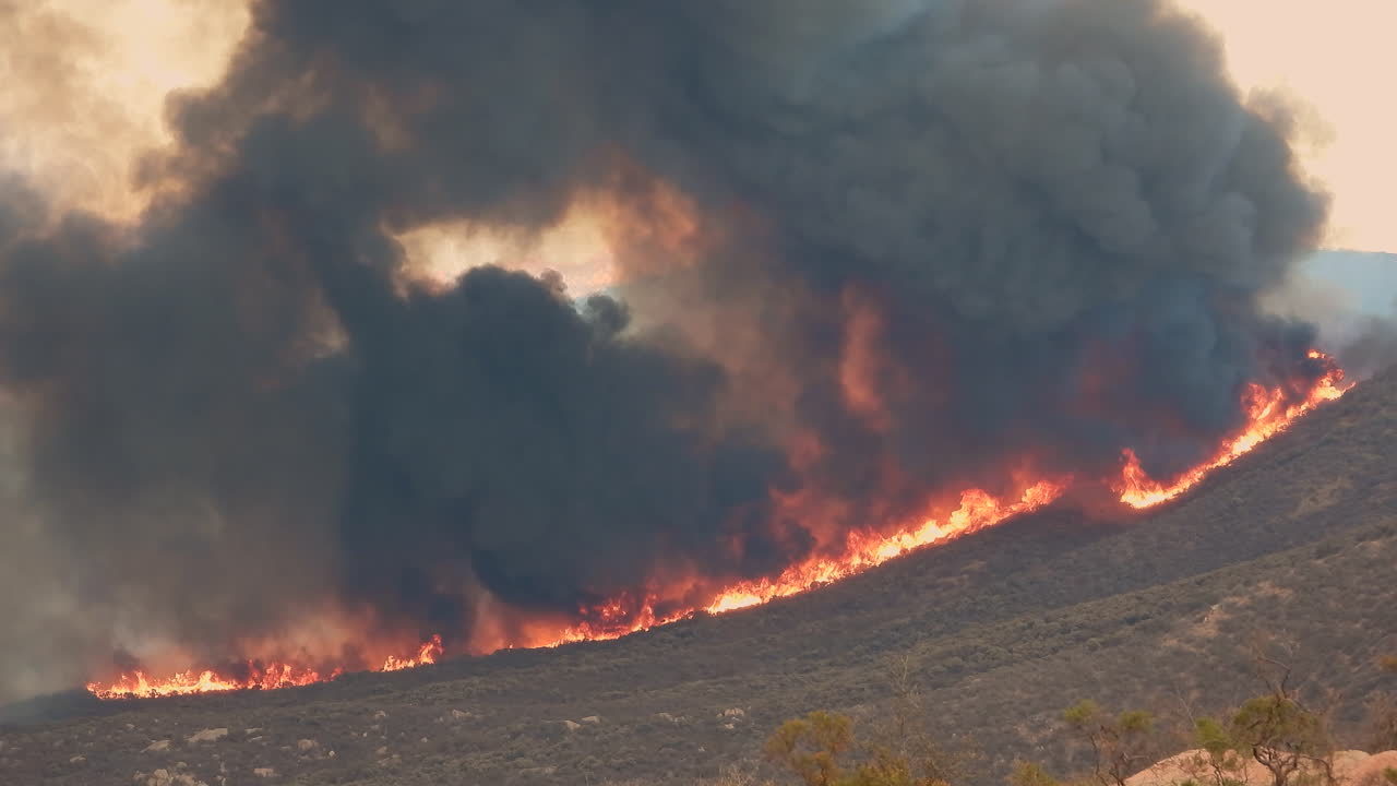 Incendio Fairview nel sud della California