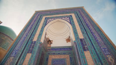 samarkand city shahi zinda mausoleums islamic architecture mosaics 36 of 51