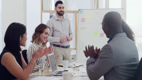 reunión de negocios en curso
