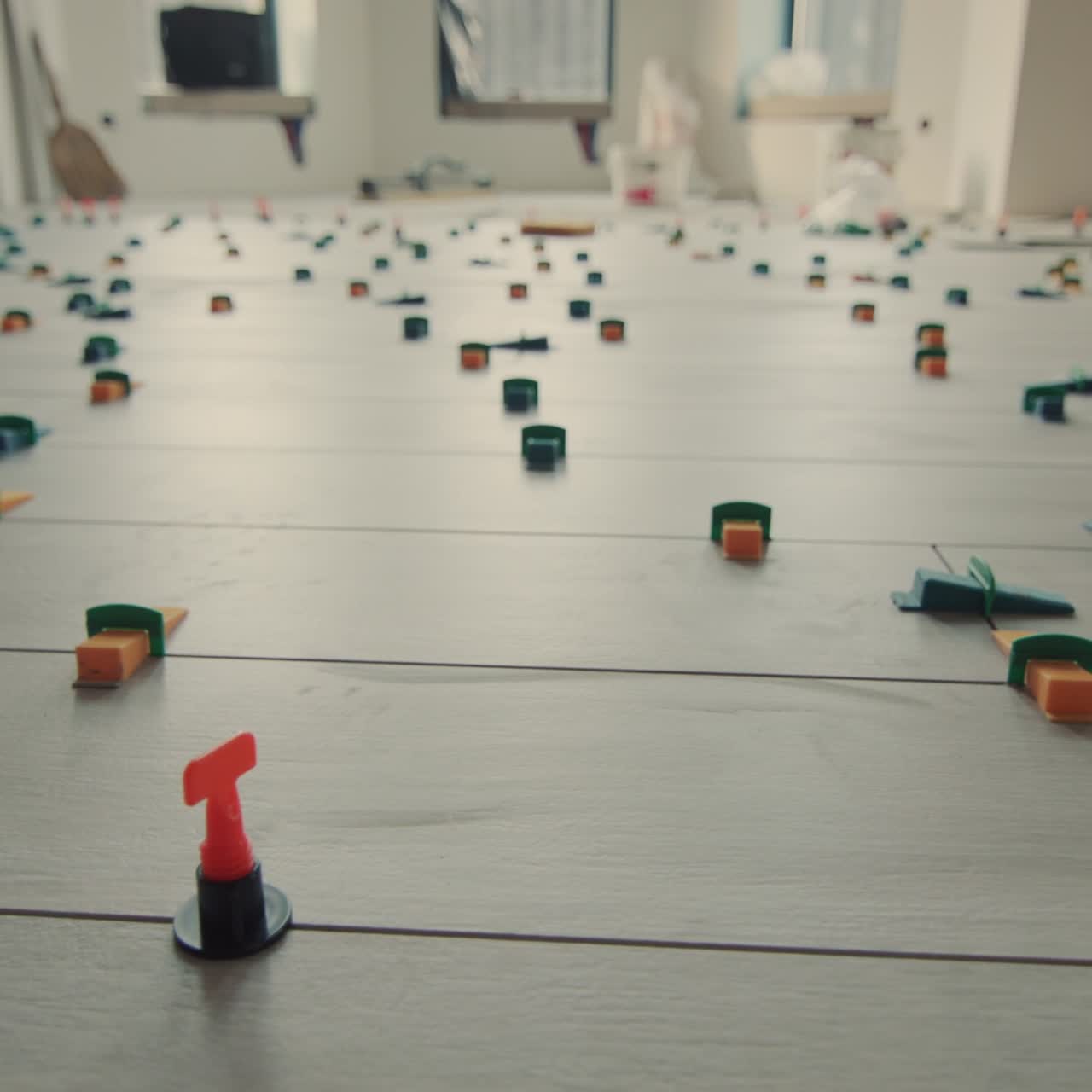 baldosas de cerámica colocadas en el suelo 6