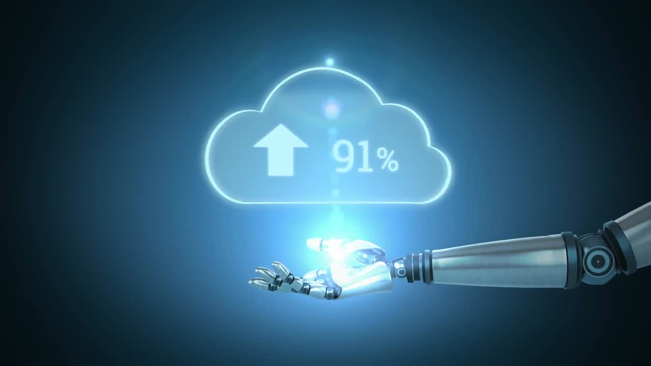 cargar en la nube digital