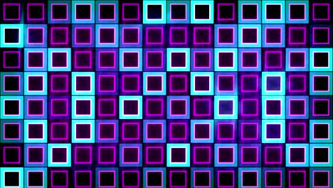 Quadrate-Lichter-Video-Abstrakter-Hintergrund