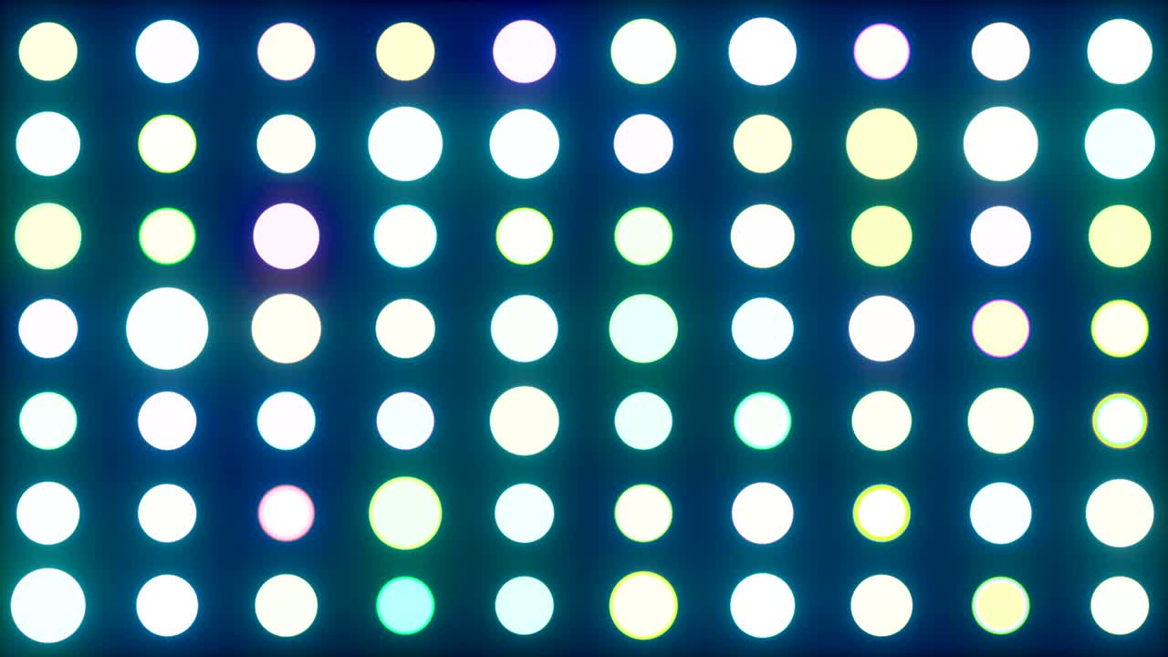 fondo de círculos brillantes de colores