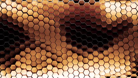 abstract geometric hexagon pattern background