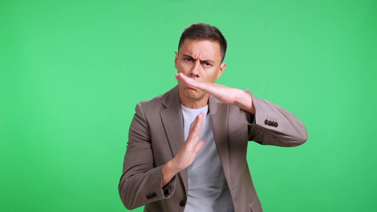 Stressed businessman feeling overwhelmed and frustrated