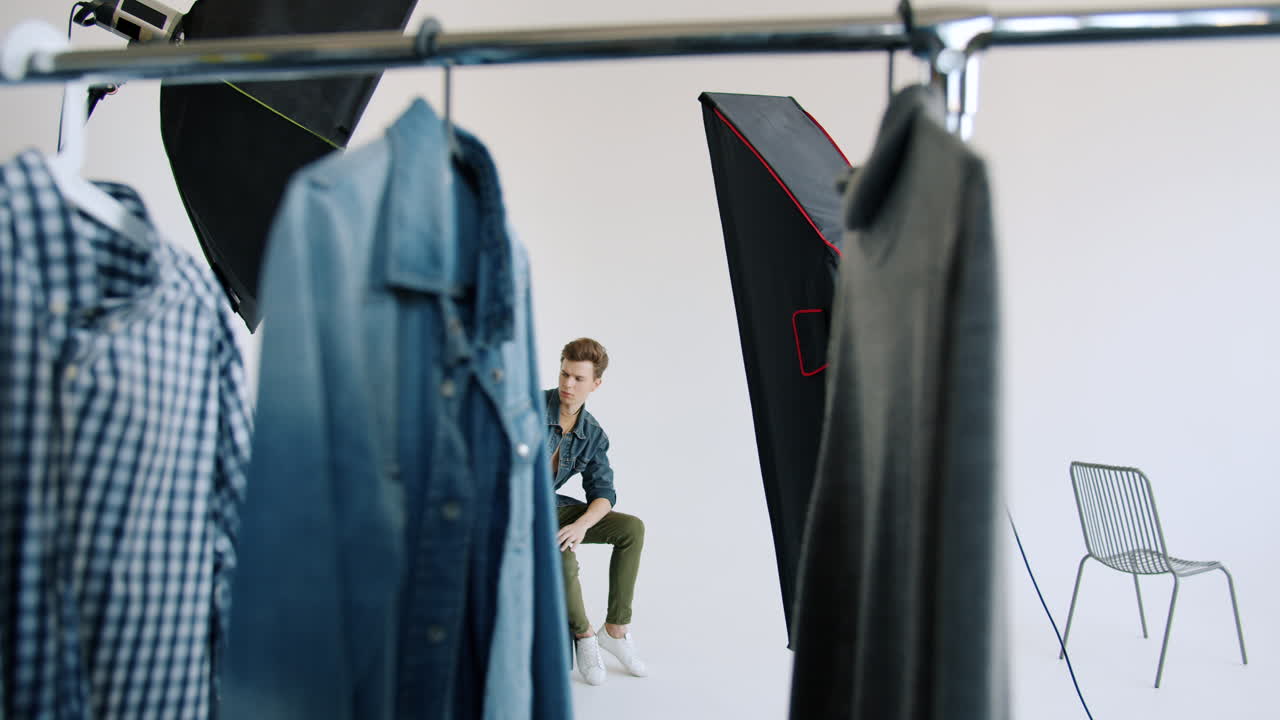 Fashion Photography Studio Shoot with Model