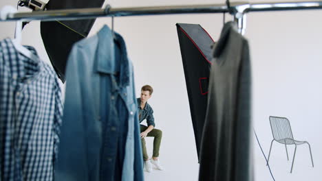 Fashion Photography Studio Shoot with Model