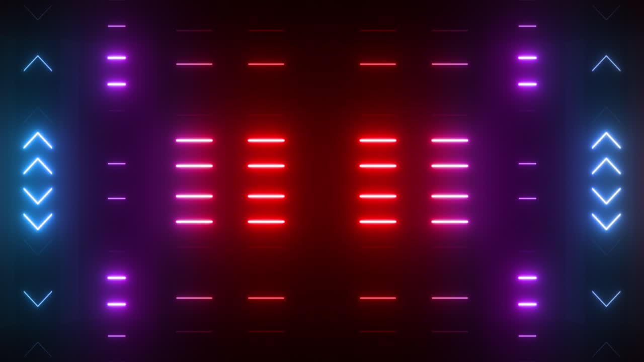 Sfondio astratto luminoso al neon