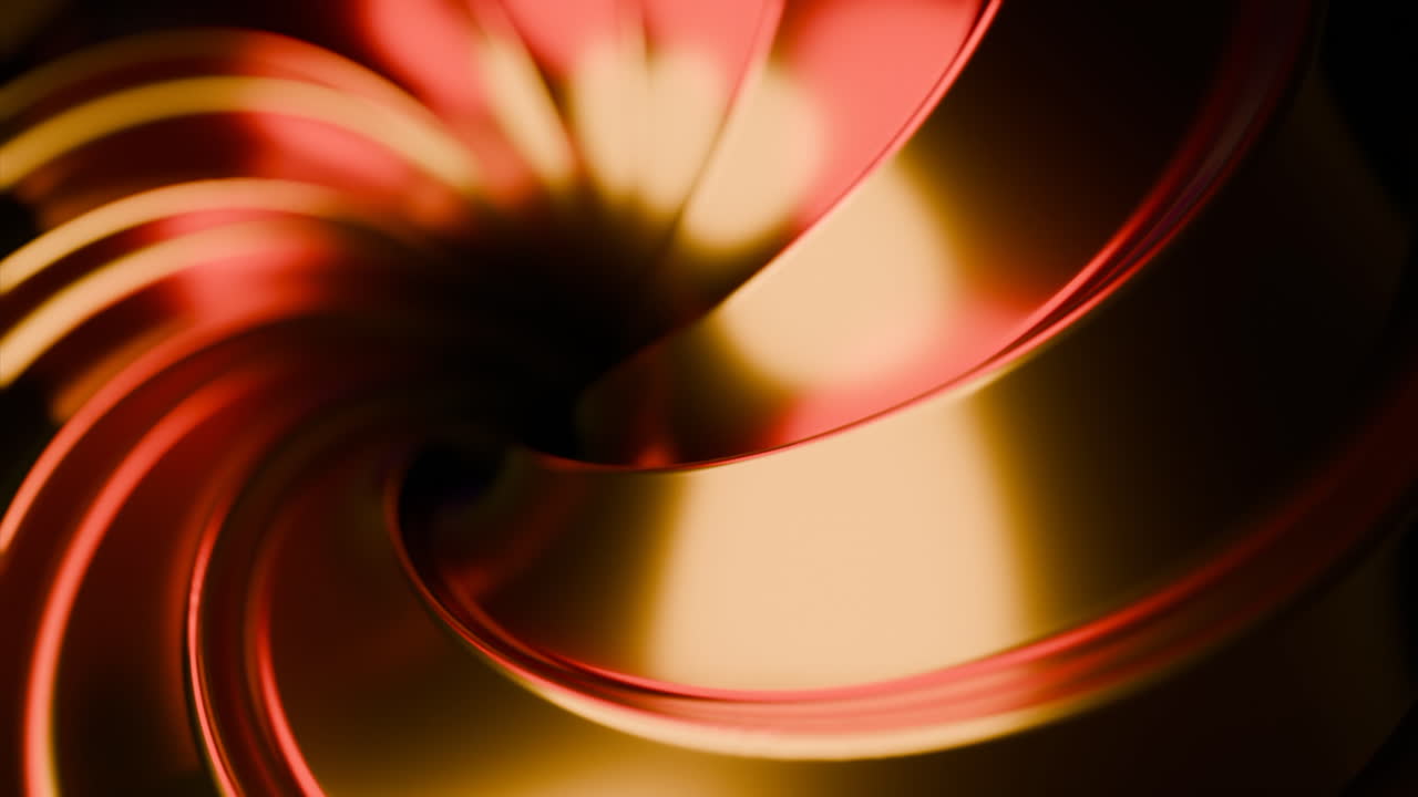 diseño de espiral metálico abstracto