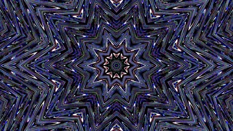 Bright abstract light governing blue color, kaleidoscope,full color background