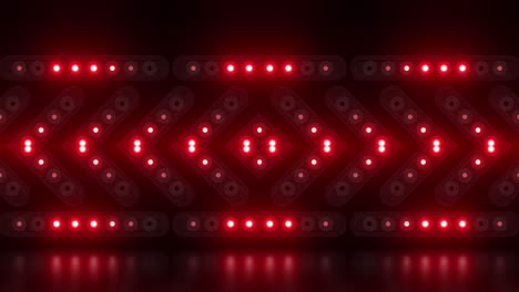 red neon light pattern background