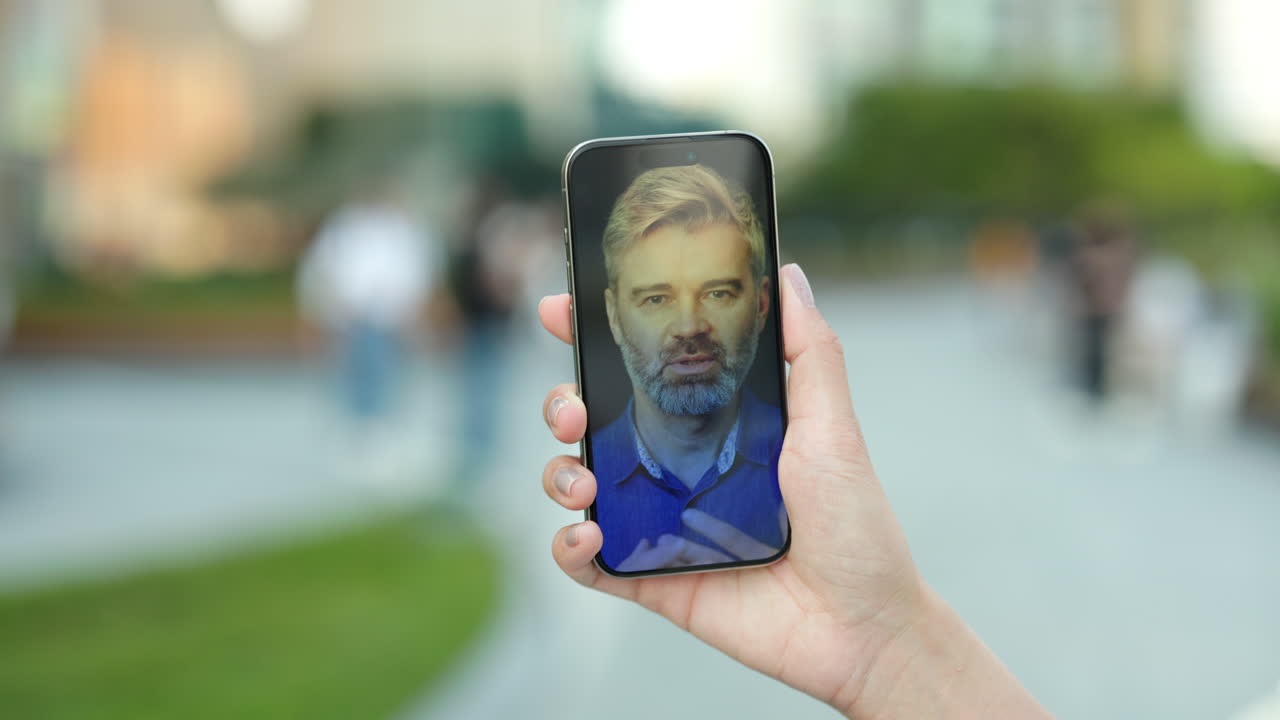 Man on a Smartphone