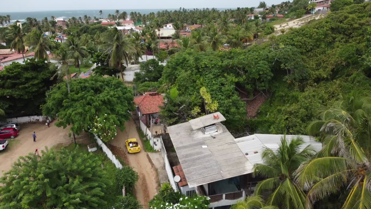 ナタール・ブラジル・バイ・ドローン・k 伝説のブラジルのビーチ