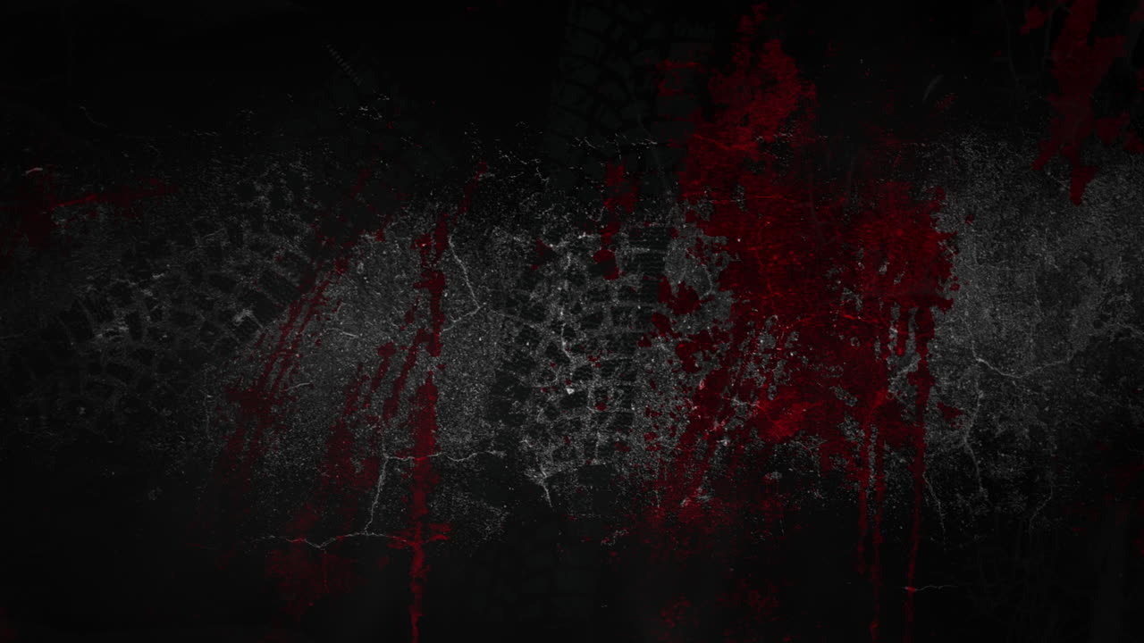 textura grunge de terror oscuro con sangre roja y efecto manchado