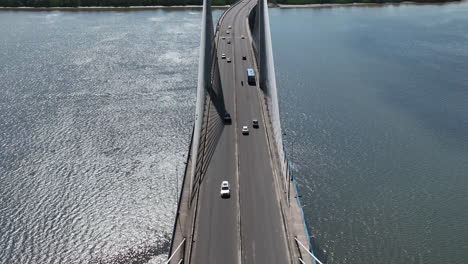 puente de cable en aracaju sergipe, brasil